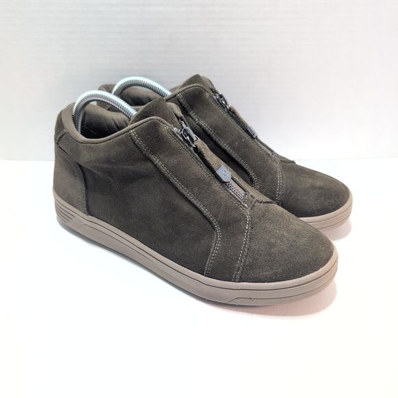 Easy Spirit  Seneeko Suade Olive Green Ankle Boot Women's 10M - Picture 1 of 9